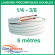 Liaisons Frigorifiques Cuivre Isolées Double - M1 1/4 - 3/8 - 5 mètres