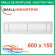 Baillindustrie - Grille de soufflage - Linéaire Ailettes Fixes - Aluminium blanc mat - 600x150 mm - 