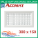 Acomat - Grille de Soufflage - Double Déflexion - Blanche - 300x150 mm