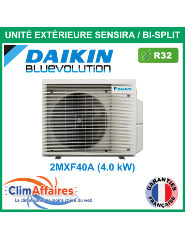 Daikin Climatiseur Unité Extérieure Bisplit Sensira multisplit - R32 - 2MXF40A (4.0 kW)