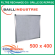 Baillindustrie - Filtre de rechange qualité G3 + cadre en aluminium pour grille de reprise 500x400 -