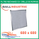 Baillindustrie - Filtre de rechange qualité G3 + cadre en aluminium pour grille de reprise 600x600 -