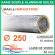 Baillindustrie - Gaine flexible gainable aluminium isolée M0/M1 - Diamètre 250 mm / Isolant 50 mm / 