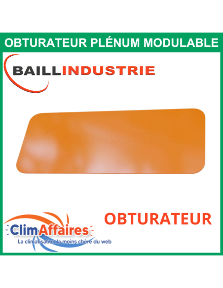 Baillindustrie Obturateur pour plénum modulable - OBM