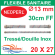 Flexible plomberie femelle femelle pour chauffe-eau électrique - NEOPERL - Inox Tressé - 300 mm - 20