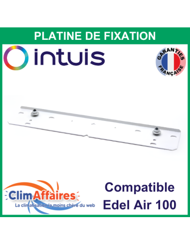 Platine de fixation murale pour chauffe-eau EDEL AIR 100 litres - INTUIS / AUER - 730017