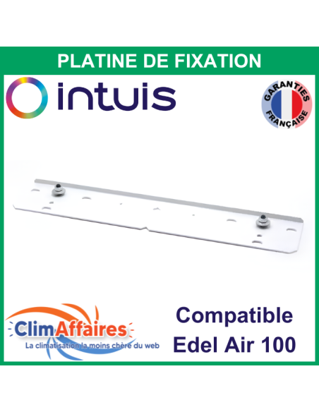 Platine de fixation murale pour chauffe-eau thermodynamique EDEL AIR 100 litres - INTUIS / AUER