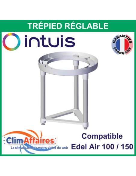 Trépied réglable en hauteur pour chauffe-eau thermodynamique EDEL AIR 100/150 litres - INTUIS / AUER