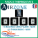 Airzone - Pack 5 Thermostats - 1 x Blueface Zero Filaire + 4 x Think Radio - Noir (PTBTR5N)