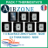 Airzone - Pack 7 Thermostats - 1 x Blueface Zero Filaire + 6 x Think Radio - Noir (PTBTR7N)