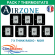 Airzone - Pack 7 Thermostats - 7 x Think Radio - Noir (PTTTR7N)