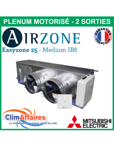 Airzone Easyzone 25 Medium IB8 MITSUBISHI - PEAD-M35/50 - 2 x 200 mm (AZE25MELBS01S2)