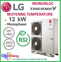 Pompe à Chaleur Pompe à Chaleur Air Eau Pac Lg