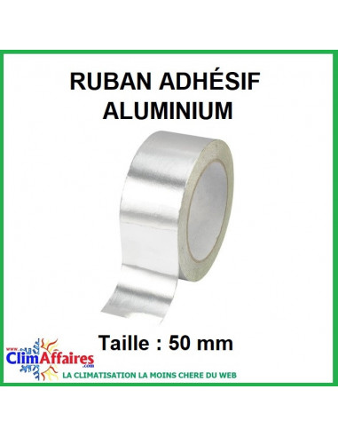Adhésif Aluminium 40µ 50mm x 50m