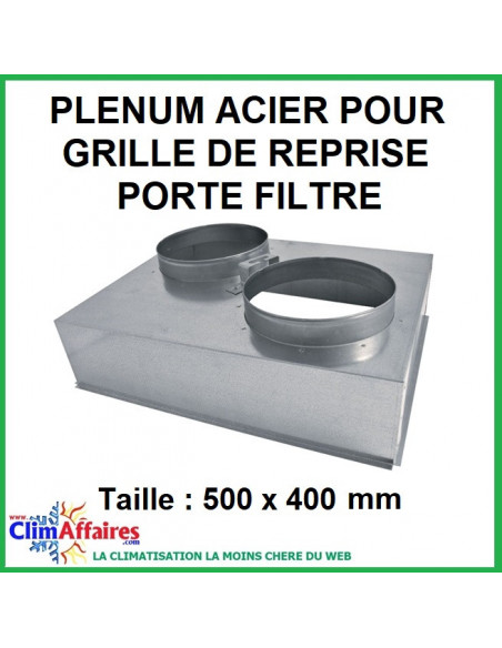 Baillindustrie - Filtre de rechange pour grille de reprise 500x400 mm