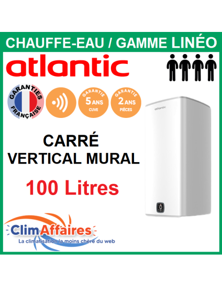 Chauffe-Eau Électrique Vertical 100 Litres -Batitherm