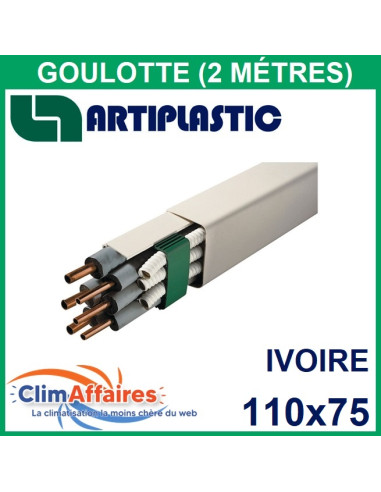 Goulotte elect plastique 110 60électricité agricole