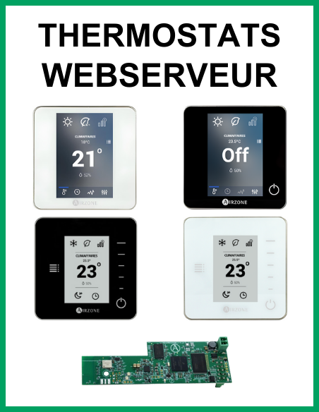 Thermostats et Webserveur